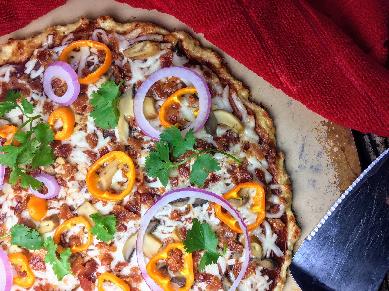 Food Fitness by Paige Barbecue Meat Pie Pizza