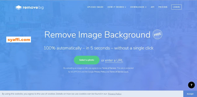 situs remove background foto online remove bg - background biru dan background merah