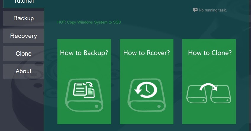 How to back up