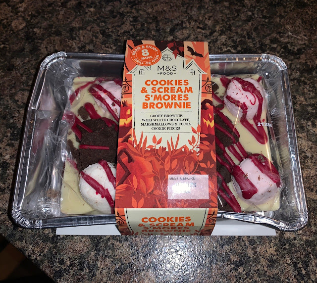 Cookies and Scream S’mores Brownie (Marks and Spencer)