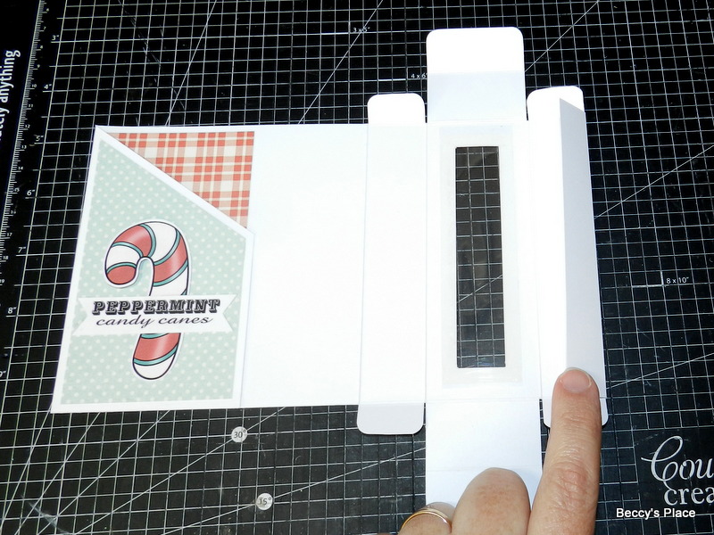 Beccy's Place Tutorial Gift Card Treat Box