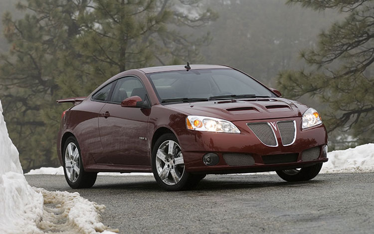 Crawling From The Wreckage: Pontiac G6 GXP - Too Little Way Too Late