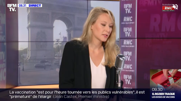 TRIBUNE DE MILITAIRES: POUR MARION MARÉCHAL, IL NE S'AGIT PAS D'UN “APPEL À L'INSURRECTION”