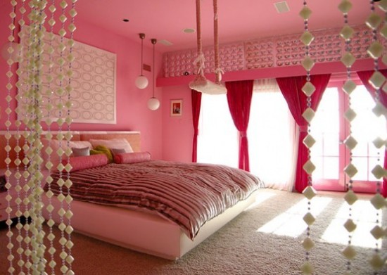 Mis Ekin Bilik Tidur Warna Pink Cute