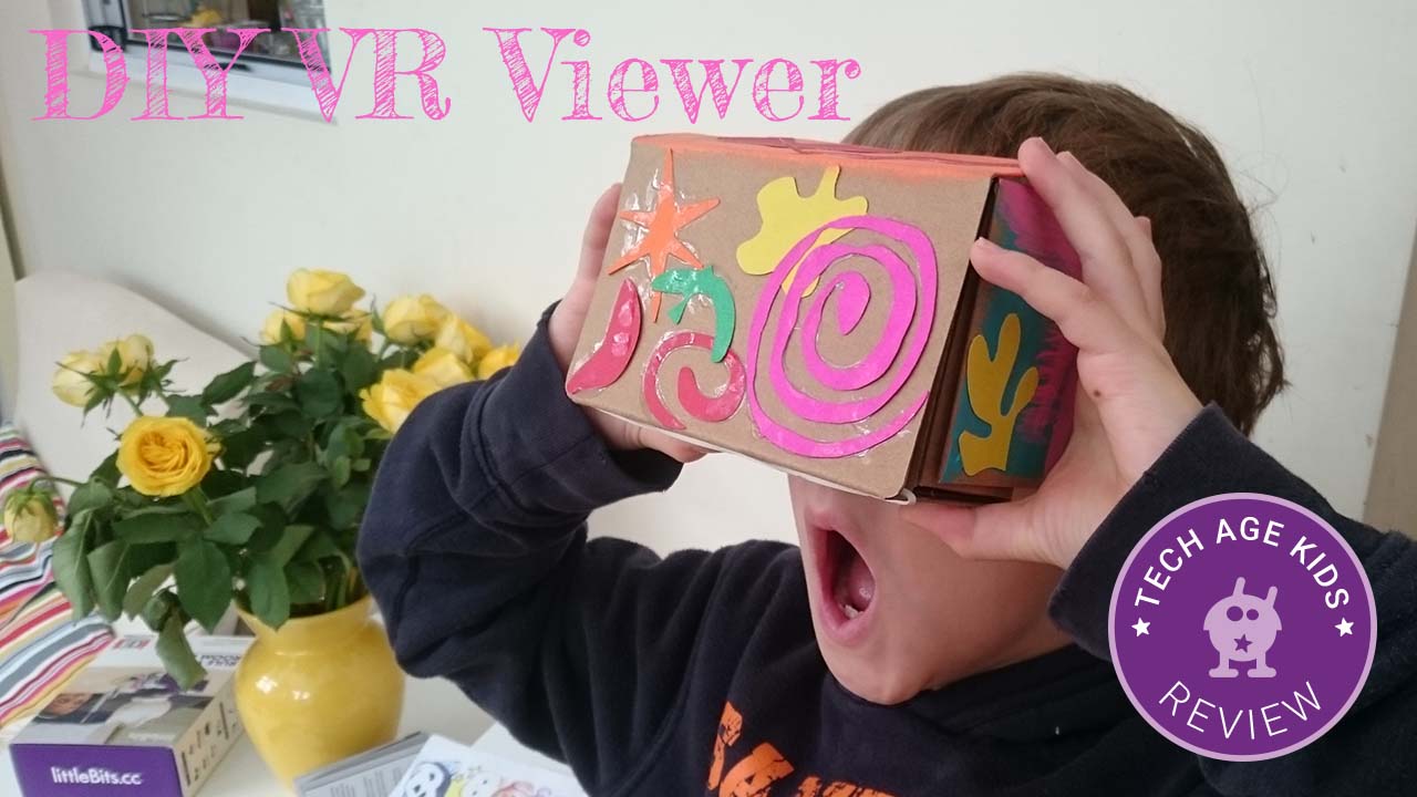 Make Your Own DIY Virtual Reality Viewer Review Tech Age Kids