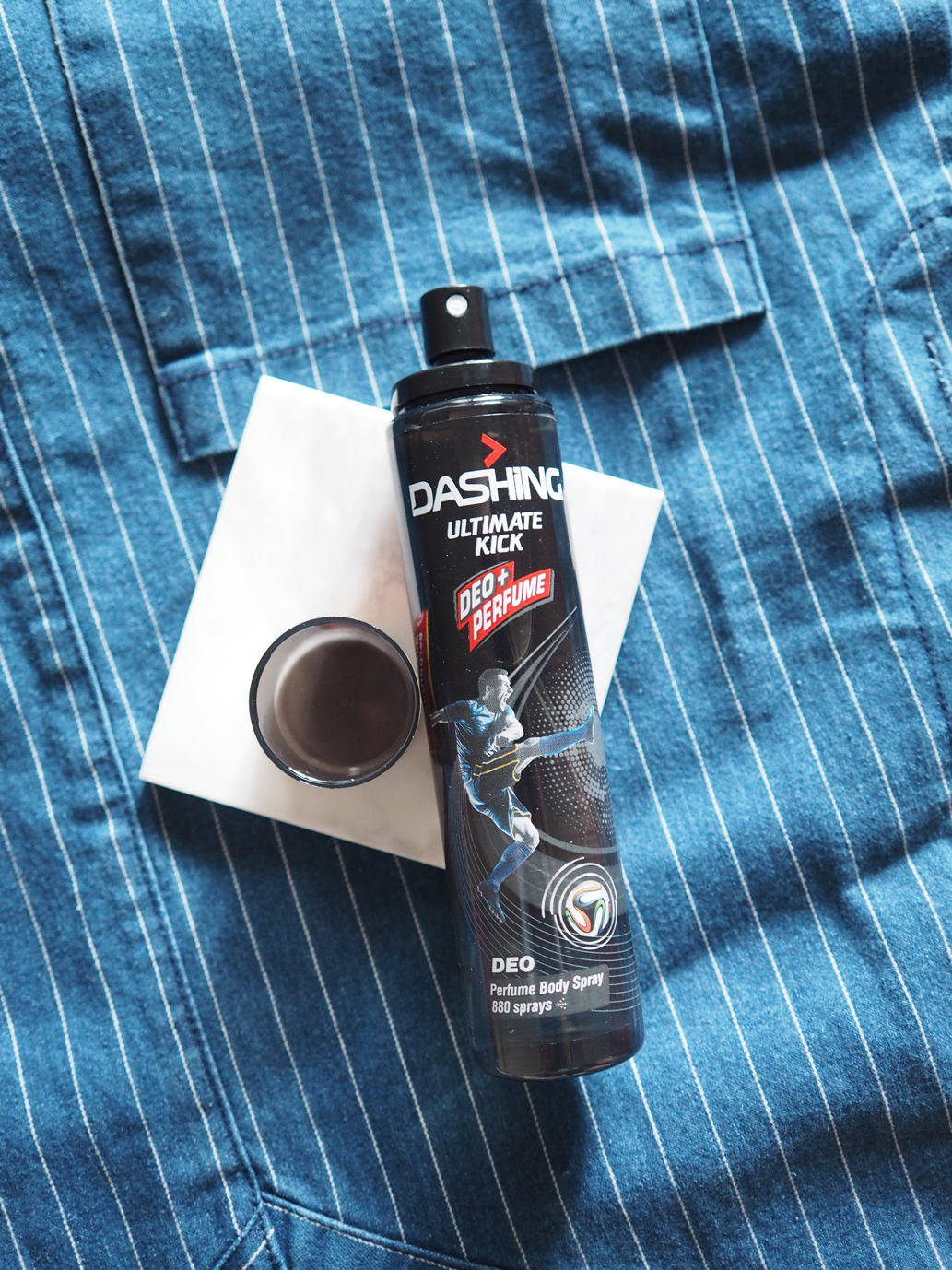 Dashing deodorant