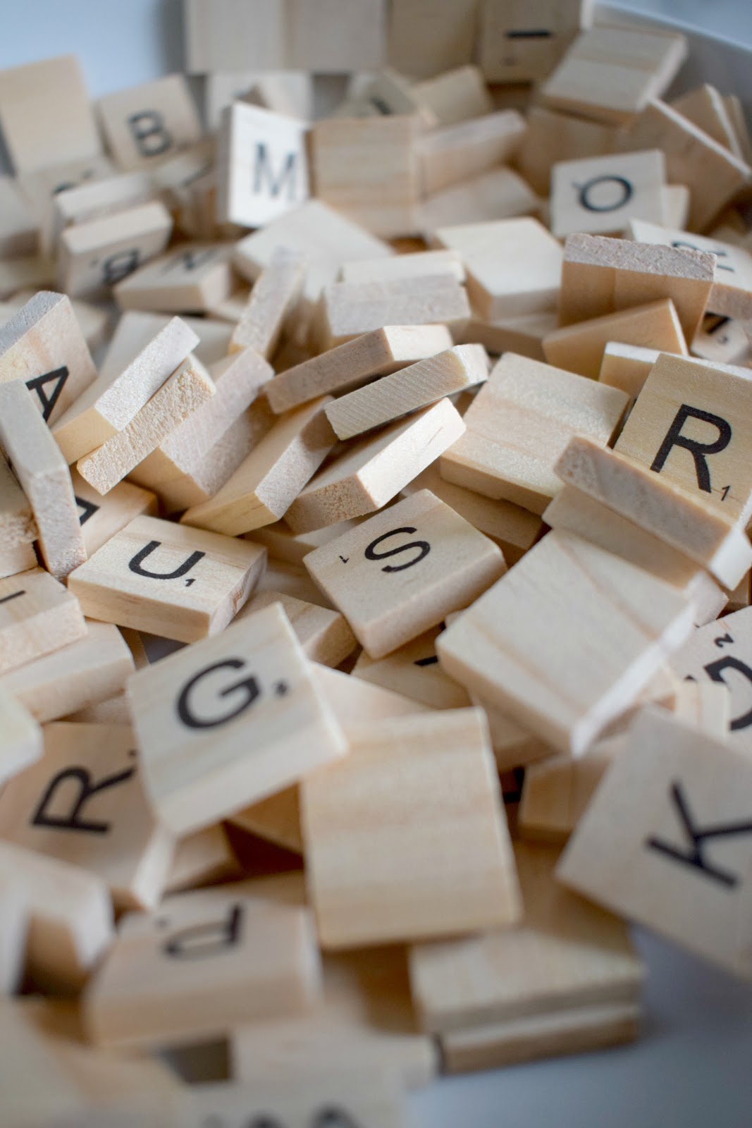 profane scrabble art ~ Make Do and DIY