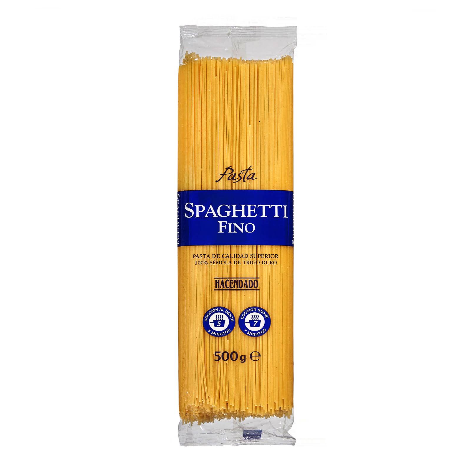 Spaghetti fino Hacendado