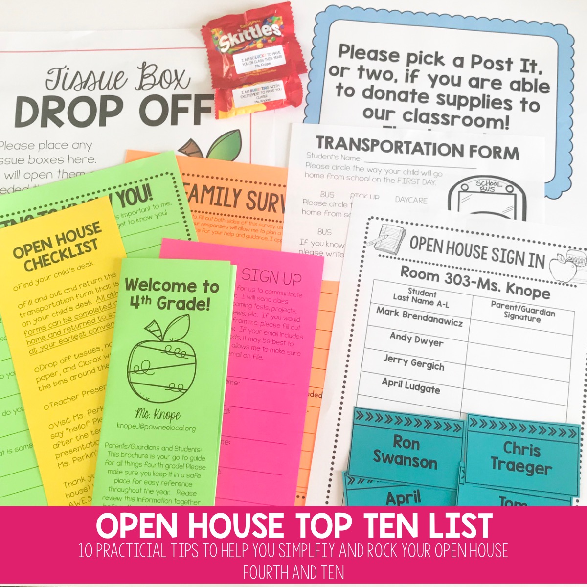 Fourth and Ten 10 TIPS FOR A SUCCESSFUL OPEN HOUSE