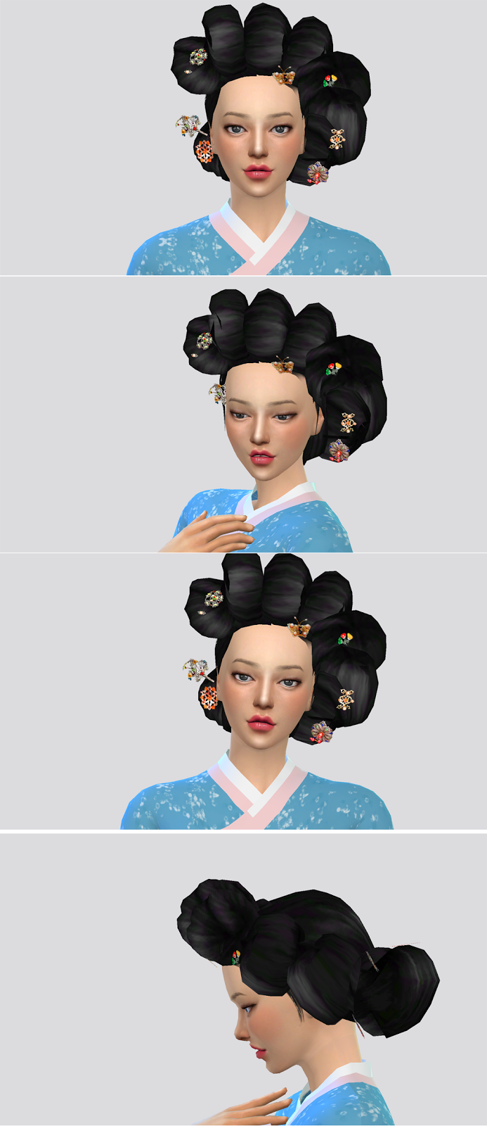 Sims 4 Create A Sim Korea Traditional Gisaeng