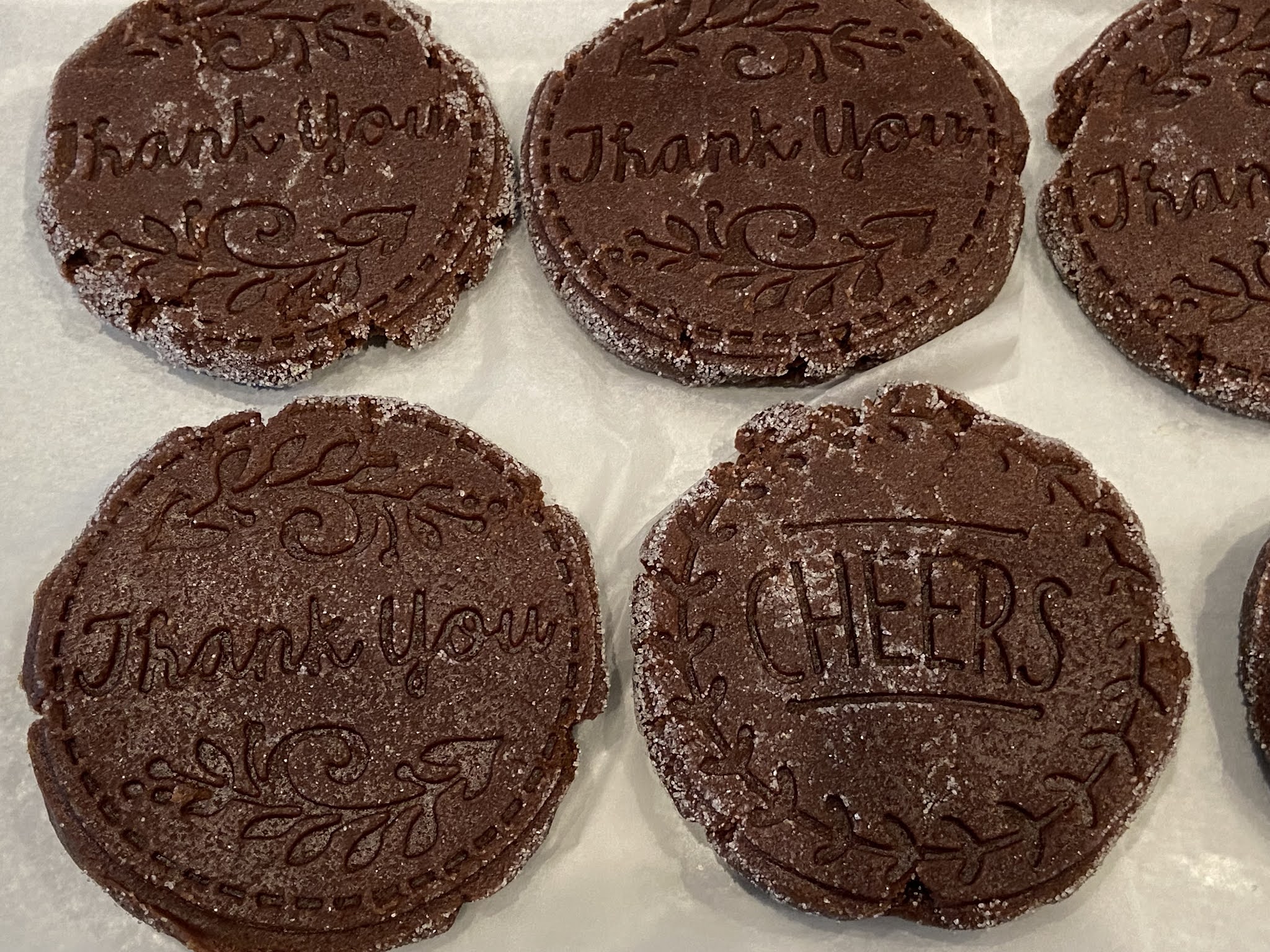 The Pastry Chef's Baking Chocolate Stamped Sugar Cookies (recipe 6)