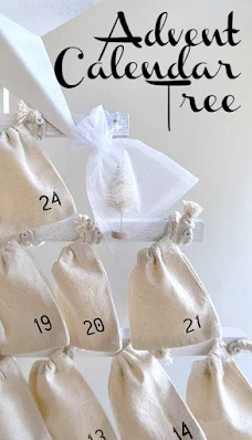 Advent calendar pin for pinterest