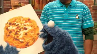 Cookie Monster eats the painting, Sesame Street Episode 4407 Still Life With Cookie season 44
