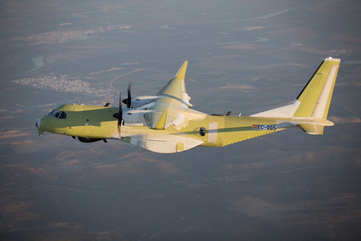 SNAFU! Canada’s new fixedwing SAR (C295) aircraft took its first