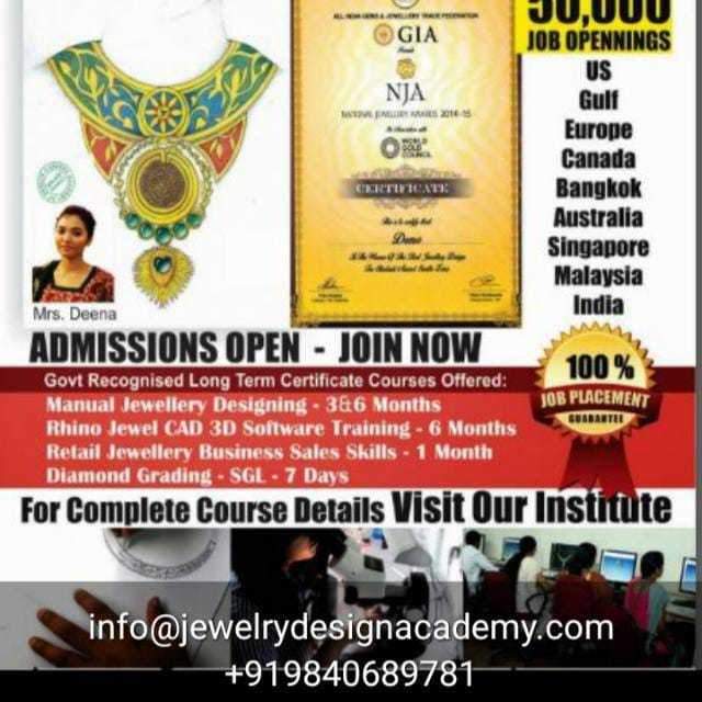 Jewellery design admission essay