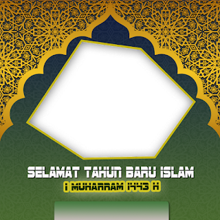 twibbon tahun baru islam 1 muharram png - kanalmu