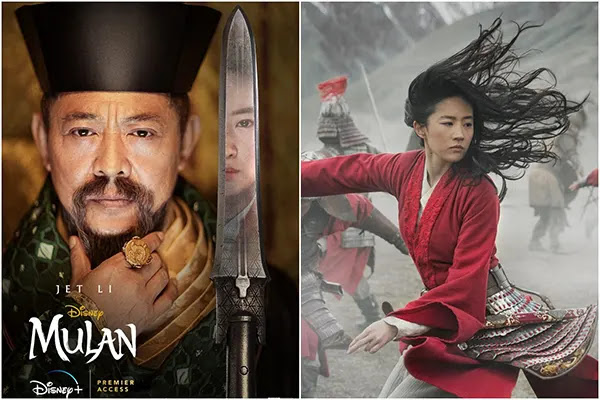 Jet Li in Mulan