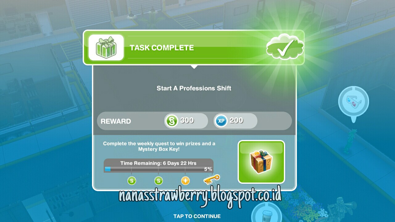 Nanasstrawberry Start A Professions Shift Weekly Task The Sims