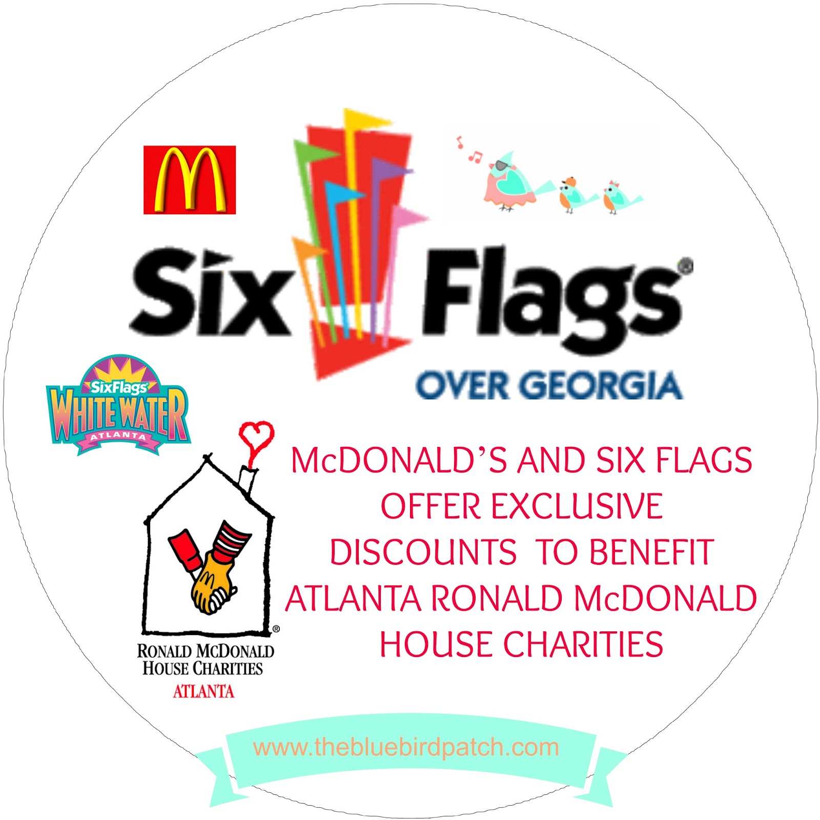McDONALD’S AND SIX FLAGS OFFER EXCLUSIVE DISCOUNTS TO BENEFIT ATLANTA