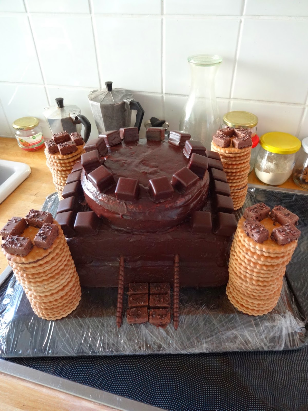 Kuchen, Torten, Muffins - Backen für Freunde: Für eine Ritterburg ist ...