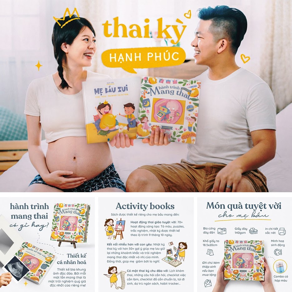 [A116] Mới nhất: 5 cuốn sách Mẹ Bầu nhất định phải có