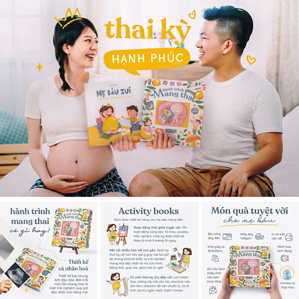 [A116] Review "Hành trình mang thai" - Sách thai giáo bán chạy số 1