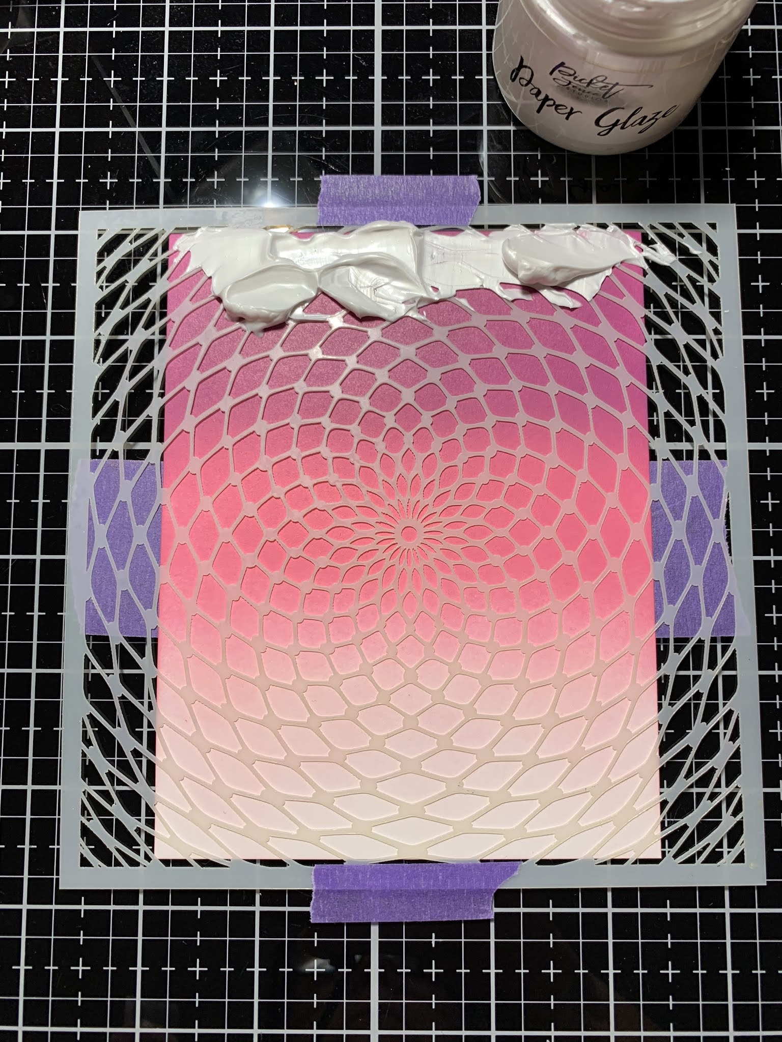 Paper Glaze Ombre Blend