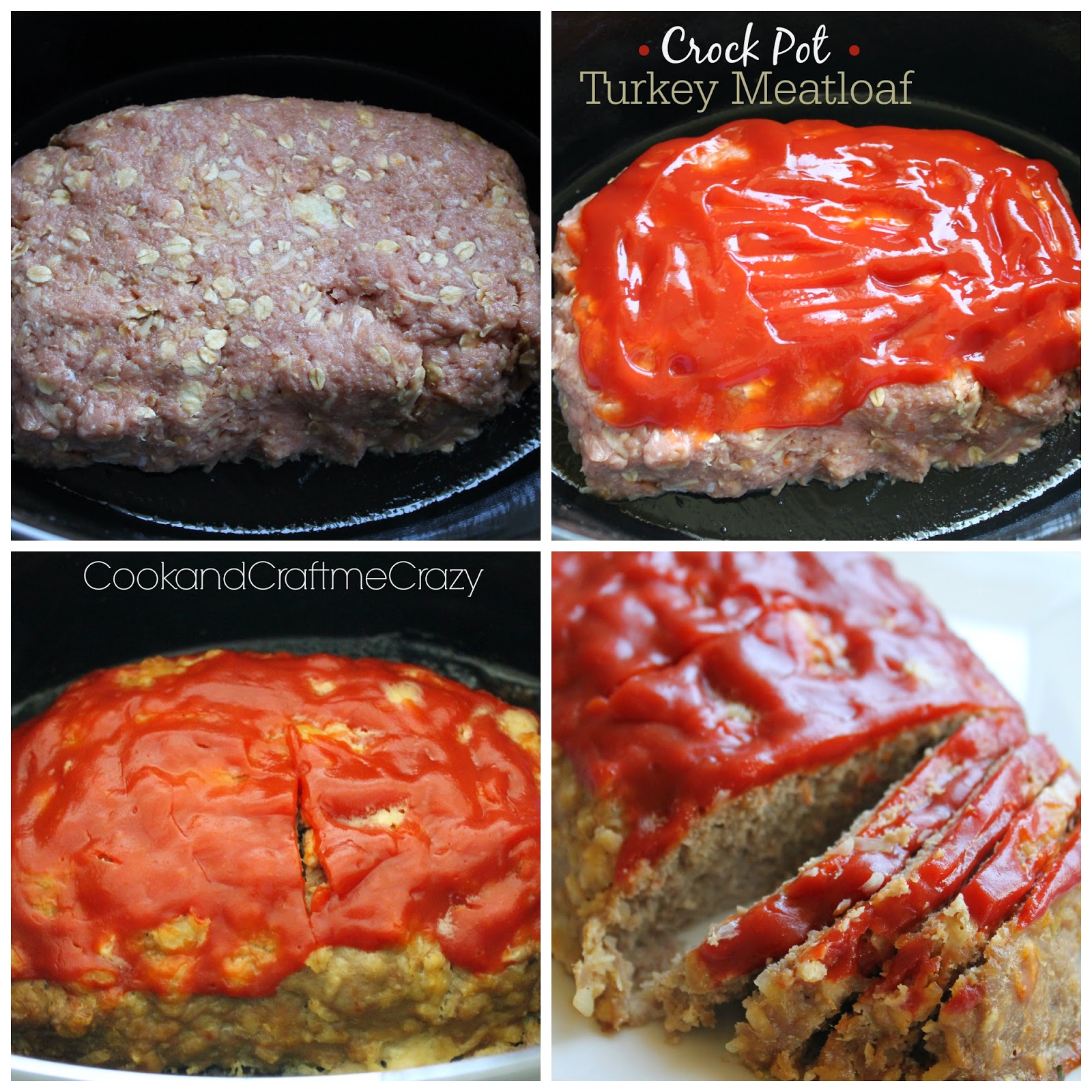 Cook and Craft Me Crazy Crock Pot Beef Meatloaf