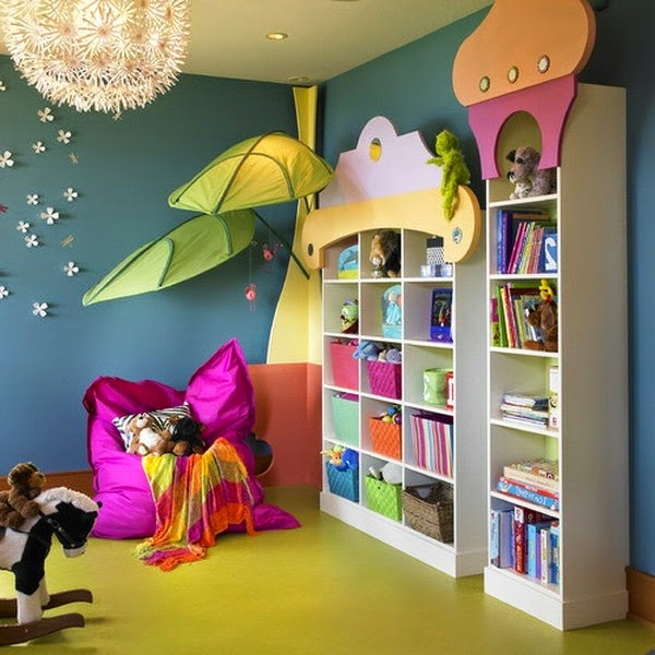 Children Bookshelf &#8211; 23 super beautiful models!