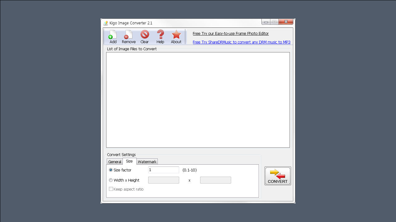 Kigo Image Converter 이미지 변환 프로그램