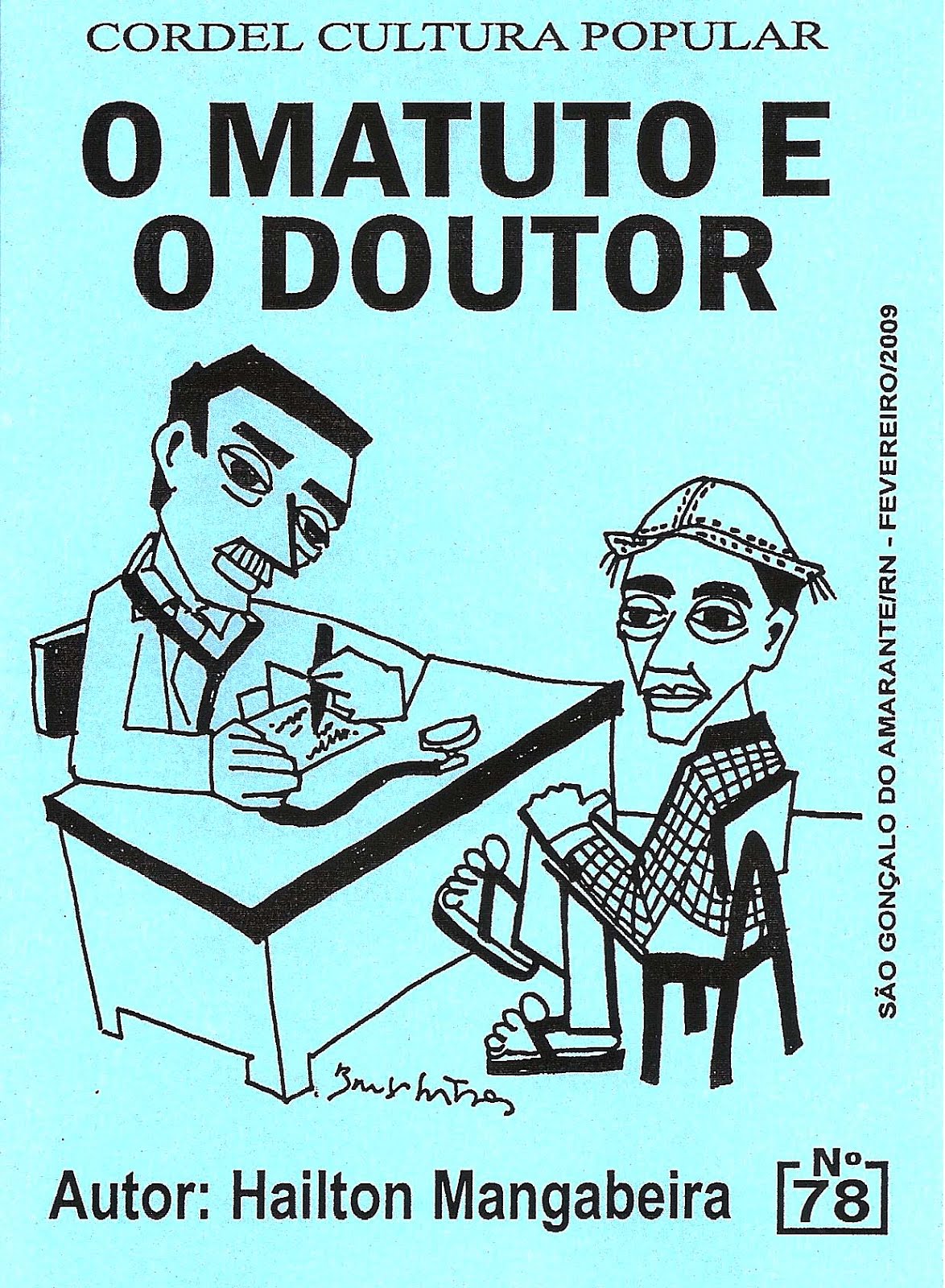 O Matuto e o Doutor. Cordel nº 78.