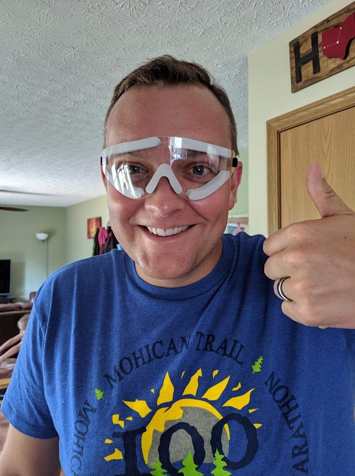 Stuck In The Buckosphere Goodbye glasses! I got LASIK. Hot today then