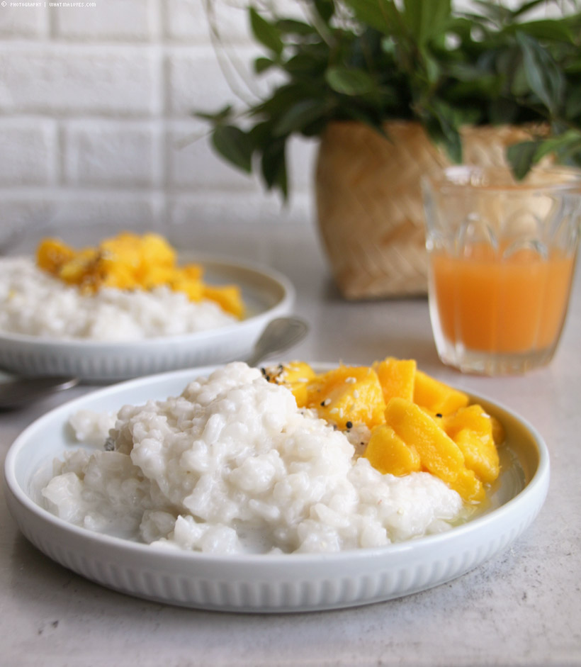 Sticky Rice mit Mango