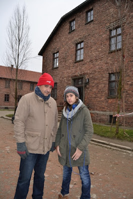 Àlex y Clàudia en Auschwitz