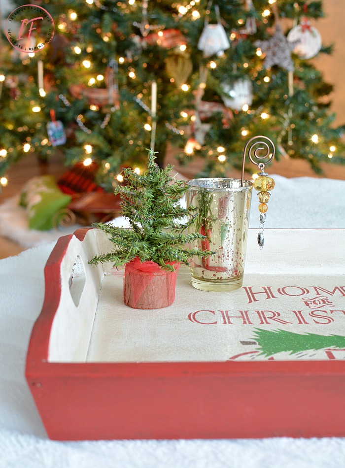 DIY Tray Painting, Decorative Wooden Tray, Handpainted Wooden Tray