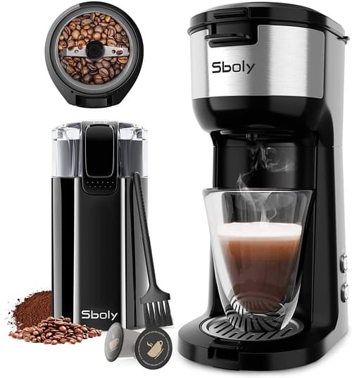 Review Sboly Coffee Maker with Grinder