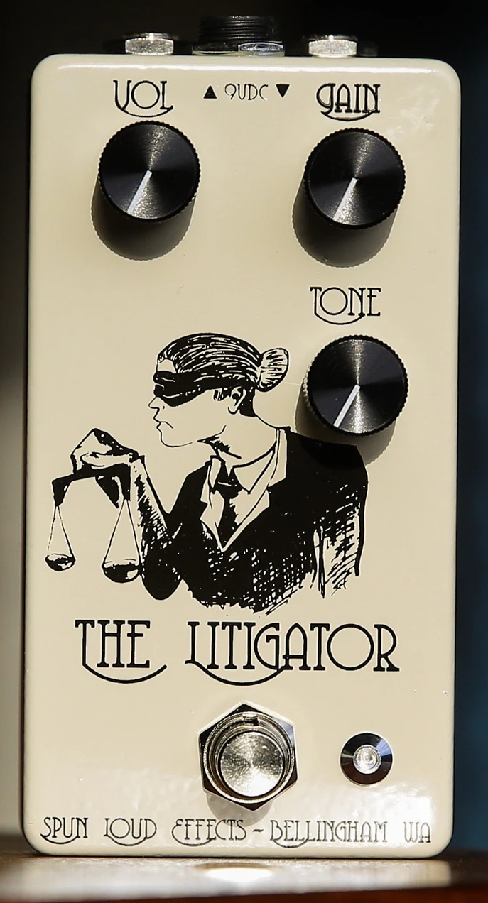 STOMP BOX STEALS OVERDRIVE SPUN LOUD EFFECTS The Litigatora
