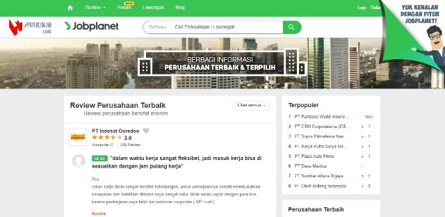 Lowongan Pekerjaan di JobPlanet.com Lowongan kerja, lowongan kerja bandung, lowongan kerja depok, karir.
