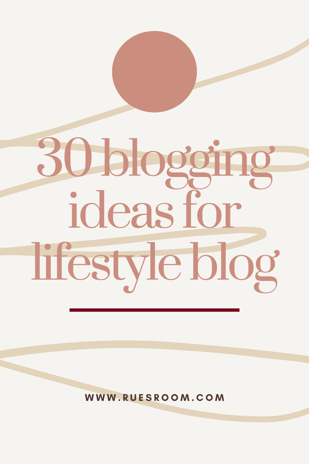 30 blogging ideas for lifestyle blog | Rue's Room