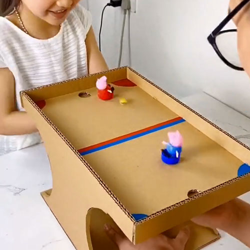 How to Make a Cardboard Soccer Table