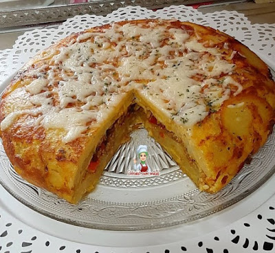  فكرة عشاء بسيطة وسريعة طورطية البطاطس السريعة بدون فرن