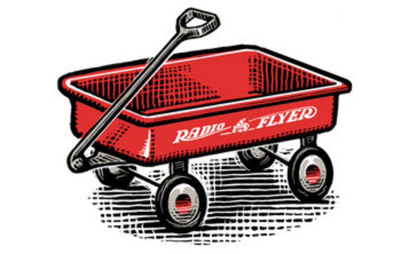 LATELIFE MUSINGS... LITTLE RED WAGON DAY