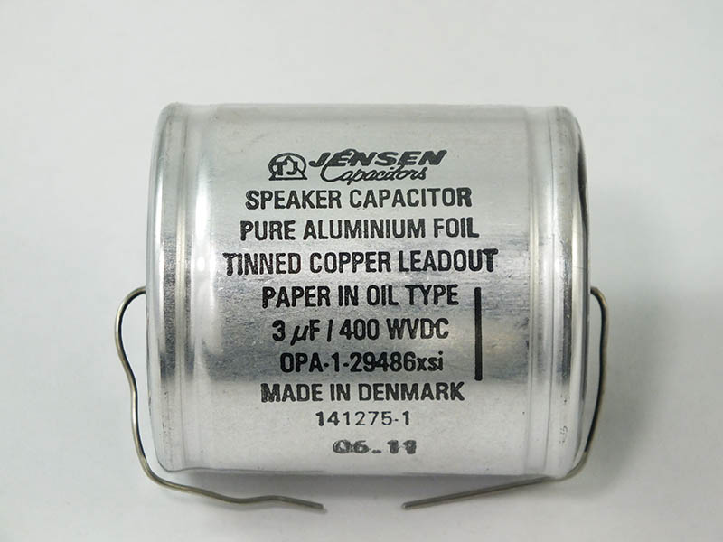 Jual Jensen Capacitor 3uF 400Vdc Aluminum Foil Ada Komponen Elektronics Disini
