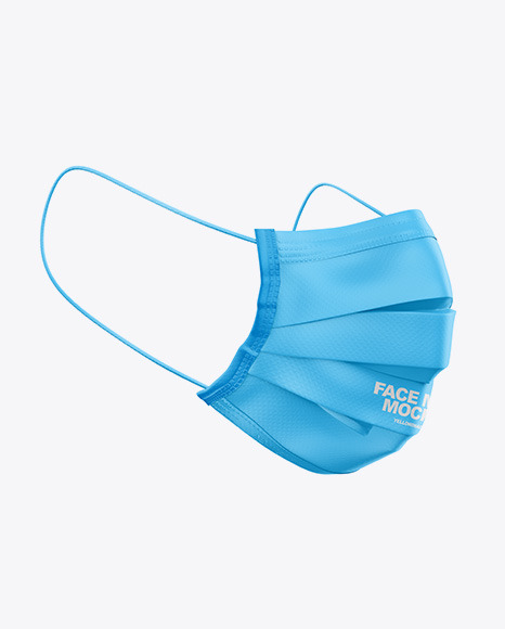 Download Free Medical Face Mask Mockup PSD Mockup Template