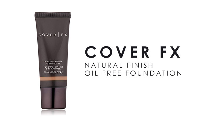 Cover FX Natural Finish Oil Free Foundation | Best Water-Based Make-ups for oily skins | NeoStopZone