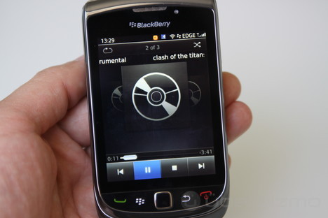 blackberry music player app