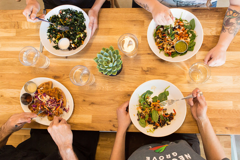 Nectarine Grove eat GOOD live GOOD