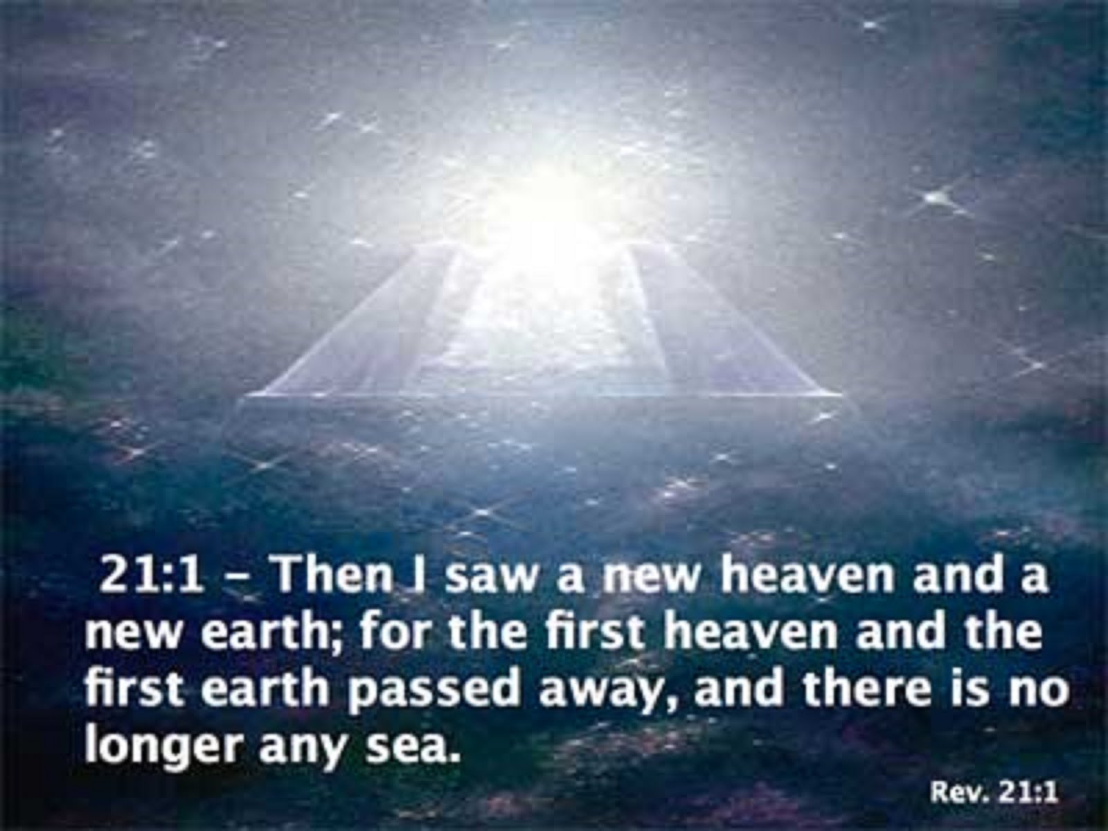 BUT WE HOPE FOR A NEW HEAVEN AND A NEW EARTH