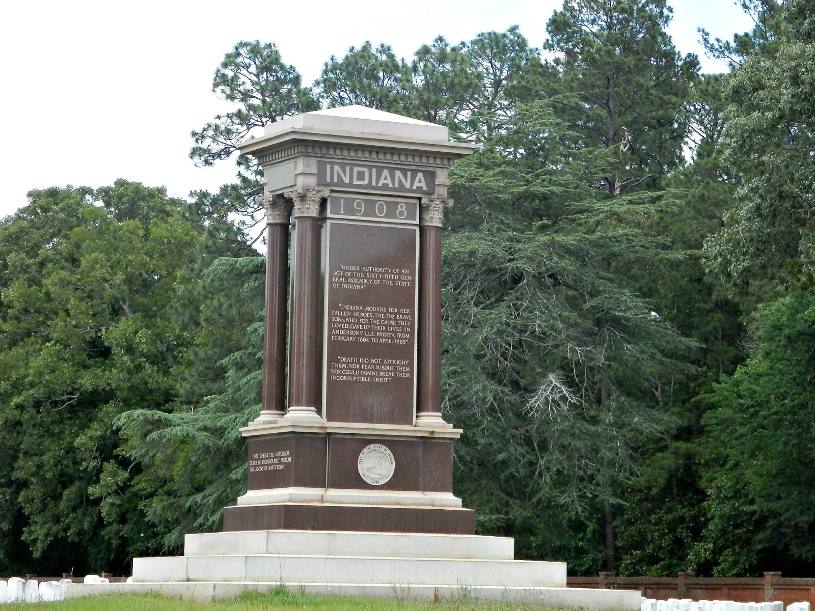 Americus Garden Inn Bed and Breakfast Remembering Andersonville on Memorial Day