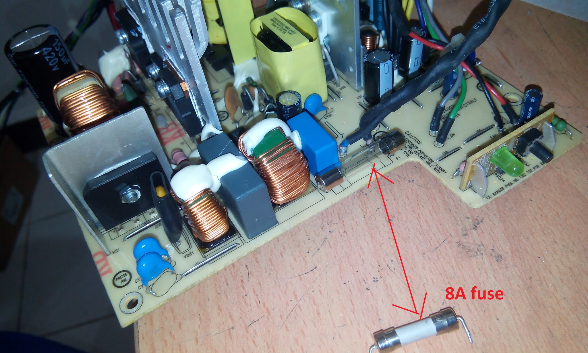 Life Begins at Forty DELL D290A001L Power Supply repair